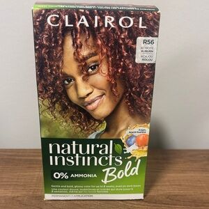 ❗️SALE ❗️ Clairol Natural Instincts Bold Hair Dye Color R56 Auburn  NEW